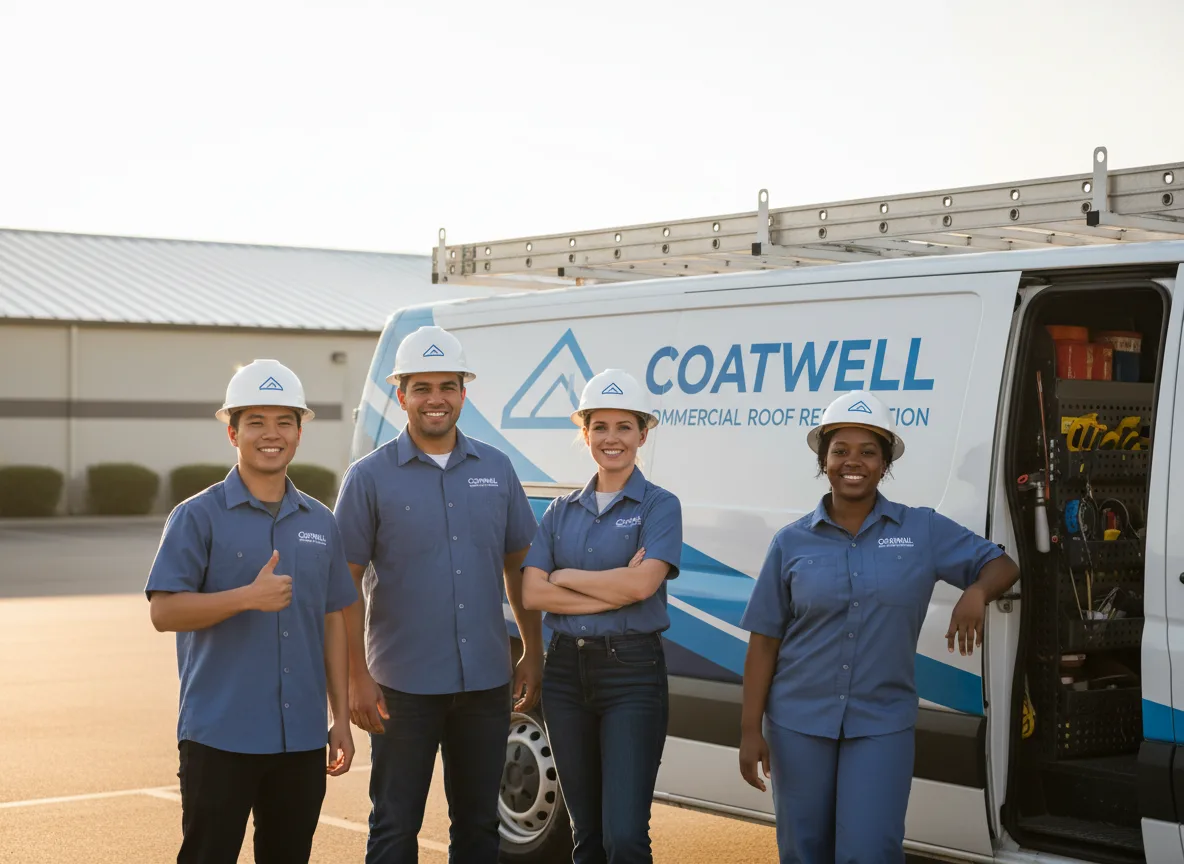 Commercial roof coating company in Shannon City, IA